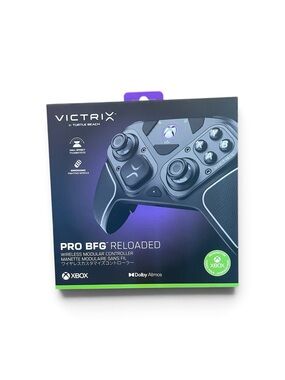 Victrix Pro BFG Reloaded Wireless Controller - Black & Purple Accents